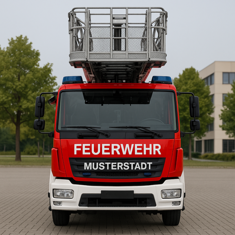 Drehleiter mit Korb (DLK 23/12)